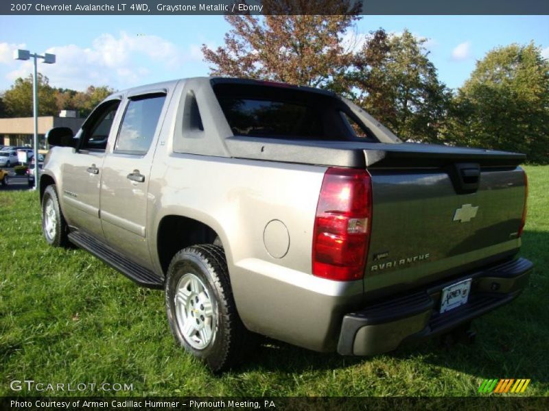 Graystone Metallic / Ebony 2007 Chevrolet Avalanche LT 4WD