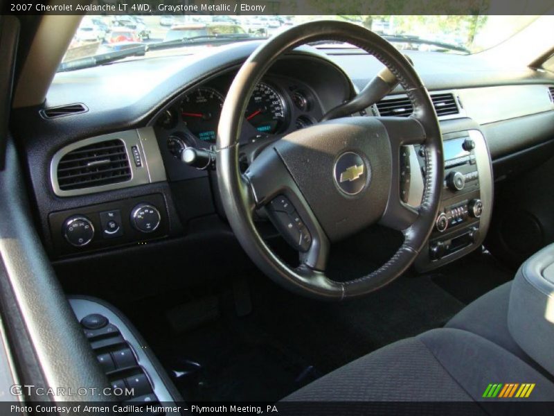Graystone Metallic / Ebony 2007 Chevrolet Avalanche LT 4WD