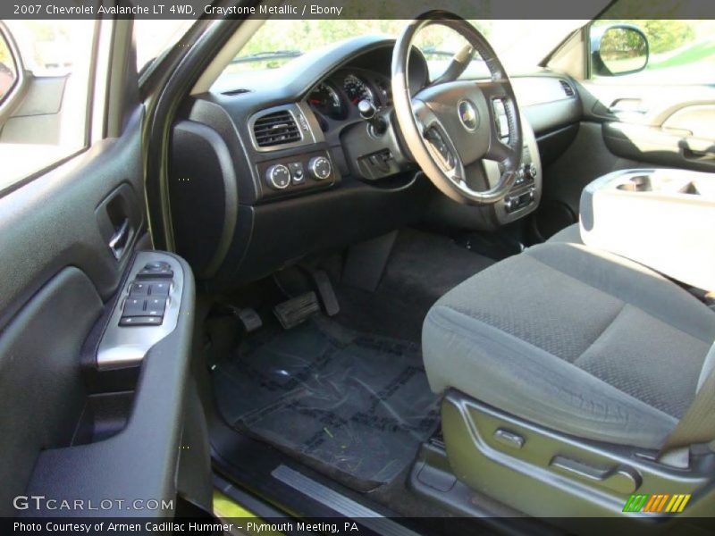 Graystone Metallic / Ebony 2007 Chevrolet Avalanche LT 4WD