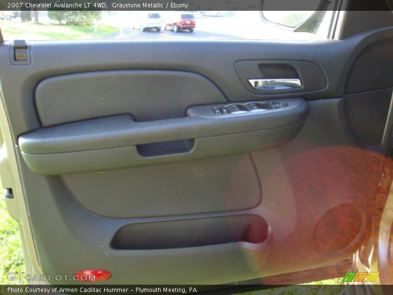 Graystone Metallic / Ebony 2007 Chevrolet Avalanche LT 4WD