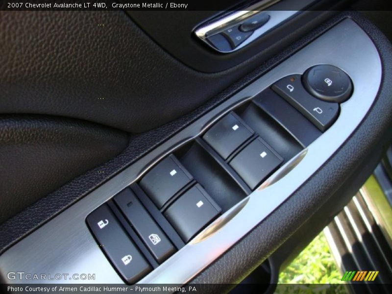 Graystone Metallic / Ebony 2007 Chevrolet Avalanche LT 4WD