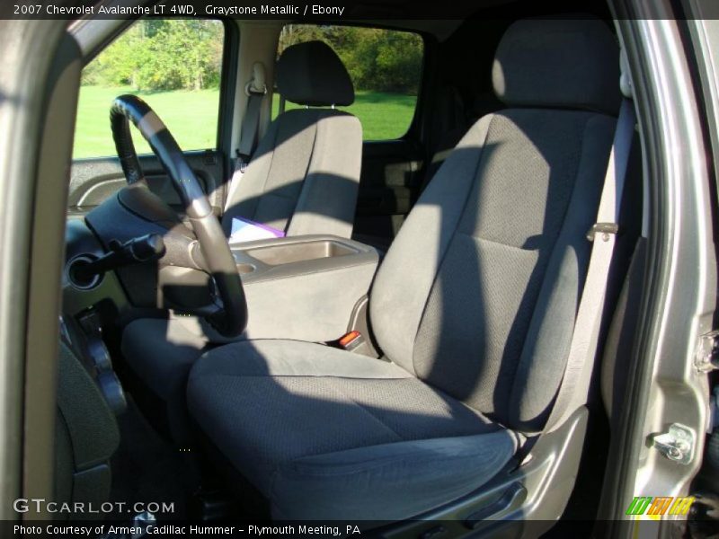 Graystone Metallic / Ebony 2007 Chevrolet Avalanche LT 4WD