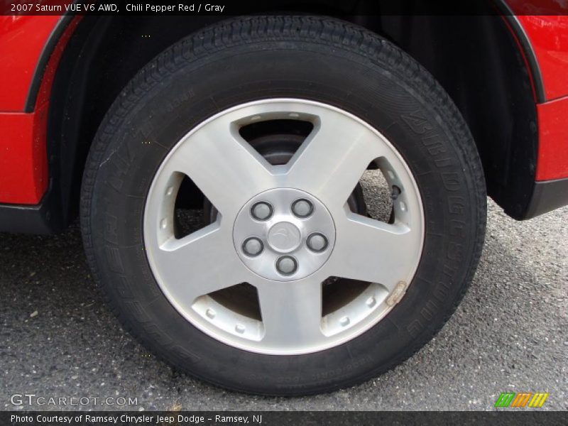 Chili Pepper Red / Gray 2007 Saturn VUE V6 AWD