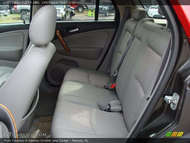 Chili Pepper Red / Gray 2007 Saturn VUE V6 AWD