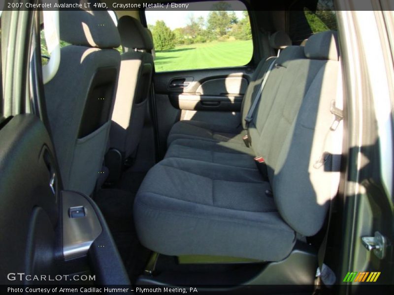 Graystone Metallic / Ebony 2007 Chevrolet Avalanche LT 4WD