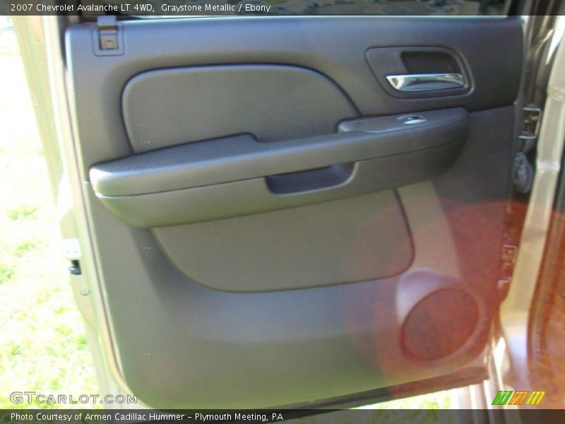 Graystone Metallic / Ebony 2007 Chevrolet Avalanche LT 4WD