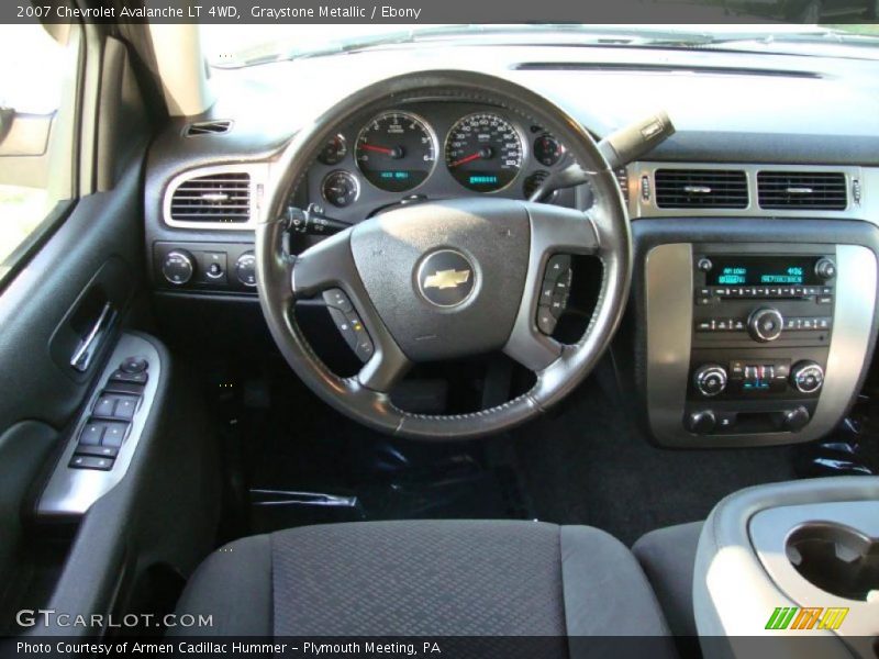 Graystone Metallic / Ebony 2007 Chevrolet Avalanche LT 4WD