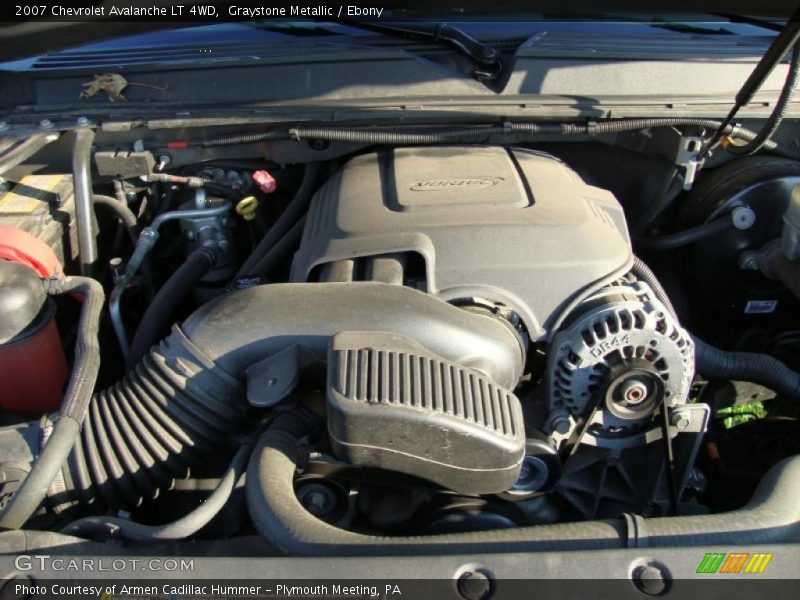 Graystone Metallic / Ebony 2007 Chevrolet Avalanche LT 4WD