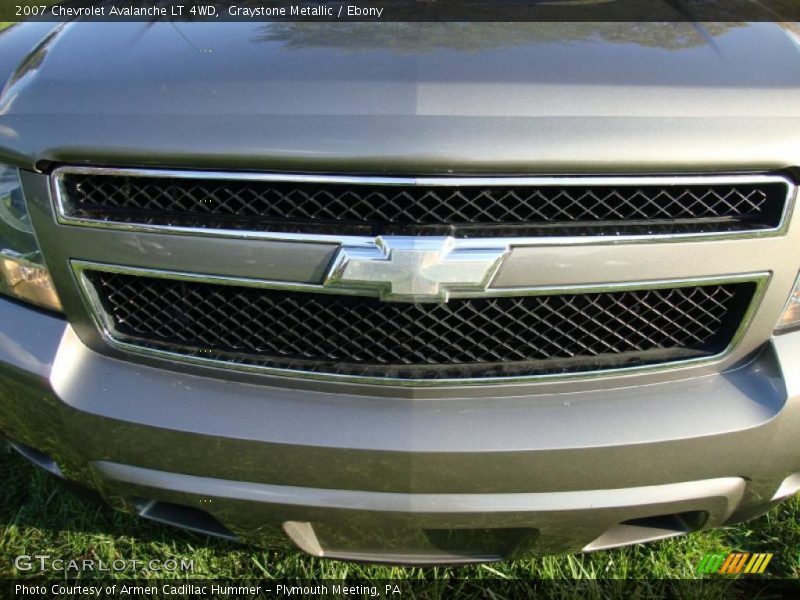 Graystone Metallic / Ebony 2007 Chevrolet Avalanche LT 4WD