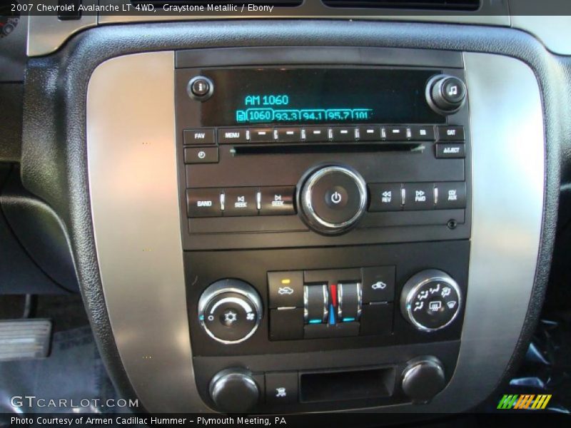 Graystone Metallic / Ebony 2007 Chevrolet Avalanche LT 4WD