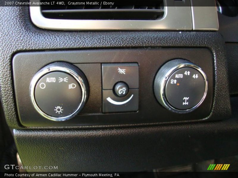 Graystone Metallic / Ebony 2007 Chevrolet Avalanche LT 4WD