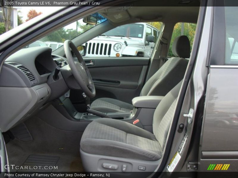 Gray Interior - 2005 Camry LE V6 
