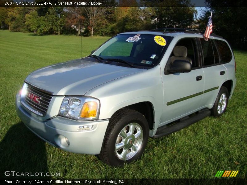 Silver Mist Metallic / Ebony 2007 GMC Envoy SLE 4x4