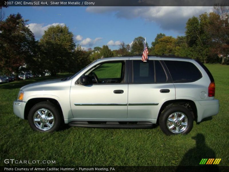 Silver Mist Metallic / Ebony 2007 GMC Envoy SLE 4x4