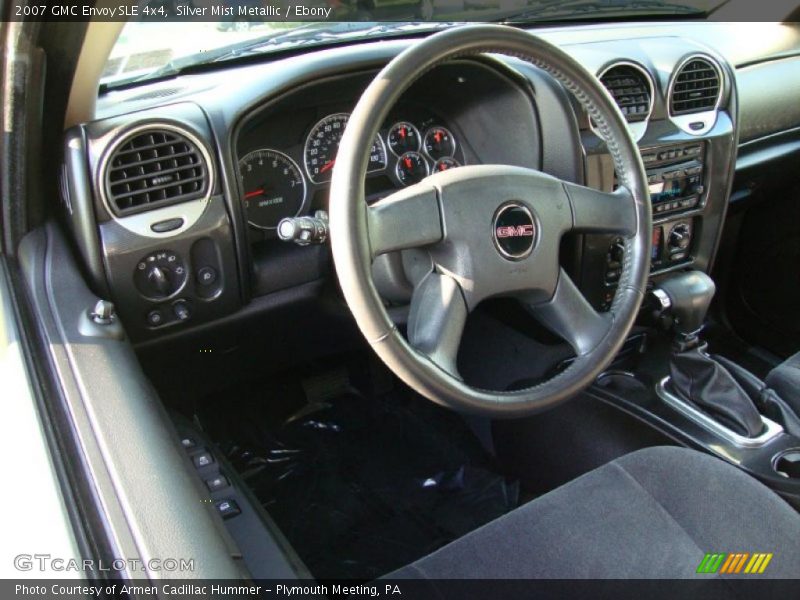 Silver Mist Metallic / Ebony 2007 GMC Envoy SLE 4x4