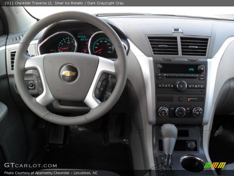 Dashboard of 2011 Traverse LS