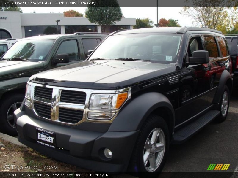 Black / Dark Slate Gray 2007 Dodge Nitro SXT 4x4