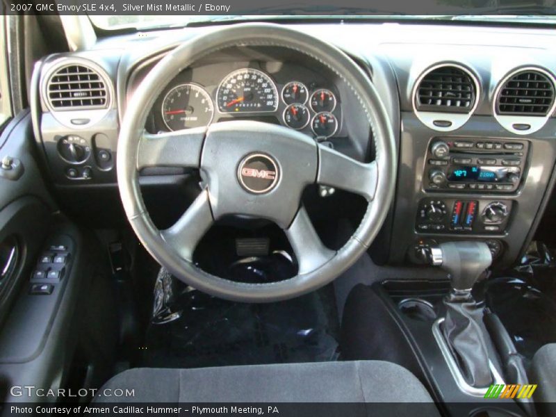 Silver Mist Metallic / Ebony 2007 GMC Envoy SLE 4x4