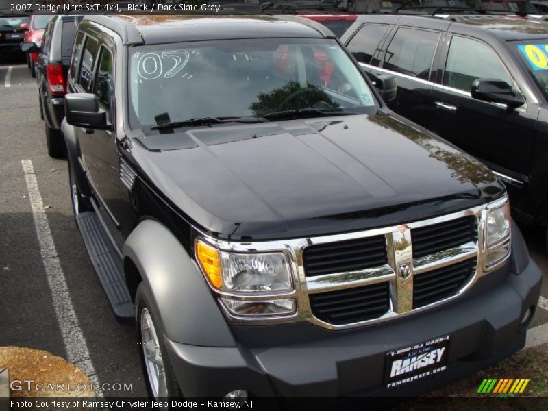 Black / Dark Slate Gray 2007 Dodge Nitro SXT 4x4