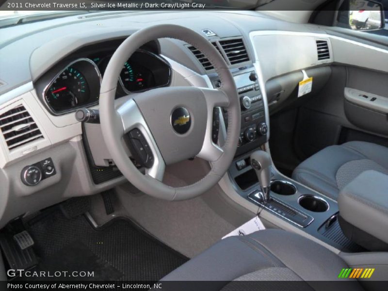 Dark Gray/Light Gray Interior - 2011 Traverse LS 