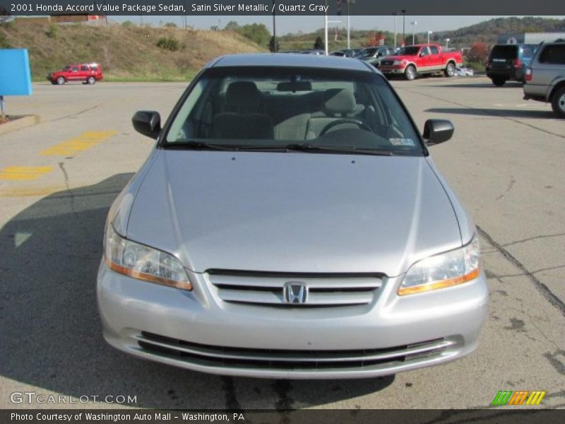 Satin Silver Metallic / Quartz Gray 2001 Honda Accord Value Package Sedan