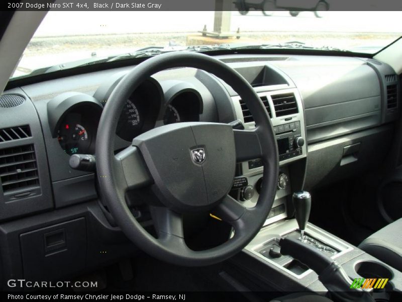 Black / Dark Slate Gray 2007 Dodge Nitro SXT 4x4
