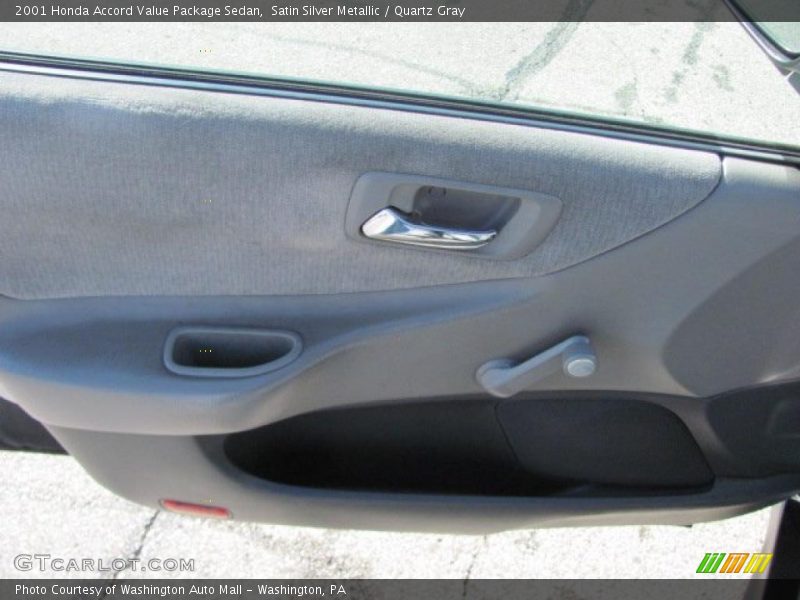 Satin Silver Metallic / Quartz Gray 2001 Honda Accord Value Package Sedan