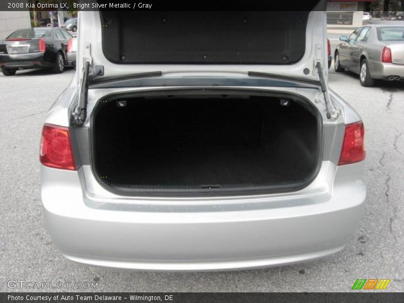 Bright Silver Metallic / Gray 2008 Kia Optima LX