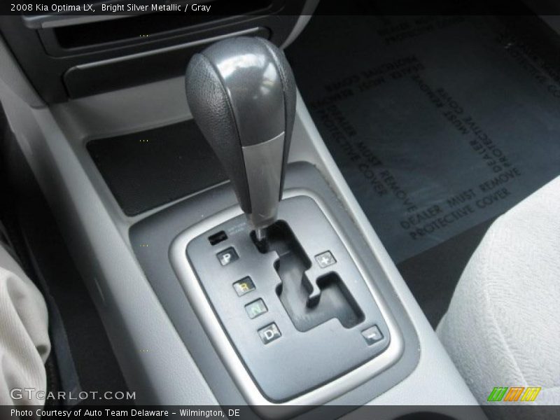 Bright Silver Metallic / Gray 2008 Kia Optima LX