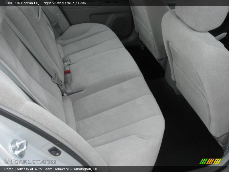 Bright Silver Metallic / Gray 2008 Kia Optima LX