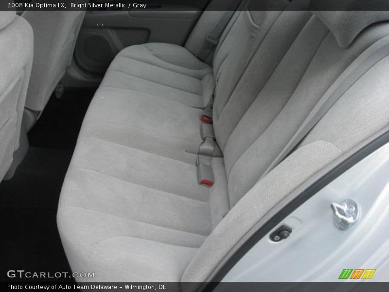 Bright Silver Metallic / Gray 2008 Kia Optima LX