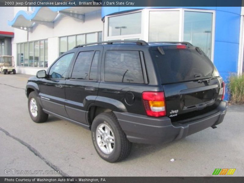 Brilliant Black / Dark Slate Gray 2003 Jeep Grand Cherokee Laredo 4x4