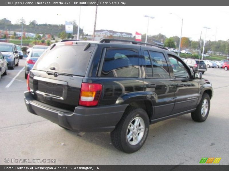 Brilliant Black / Dark Slate Gray 2003 Jeep Grand Cherokee Laredo 4x4