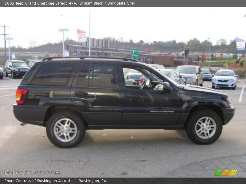 Brilliant Black / Dark Slate Gray 2003 Jeep Grand Cherokee Laredo 4x4