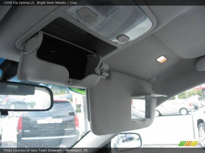 Bright Silver Metallic / Gray 2008 Kia Optima LX