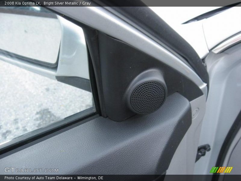 Bright Silver Metallic / Gray 2008 Kia Optima LX