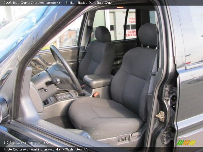 Brilliant Black / Dark Slate Gray 2003 Jeep Grand Cherokee Laredo 4x4