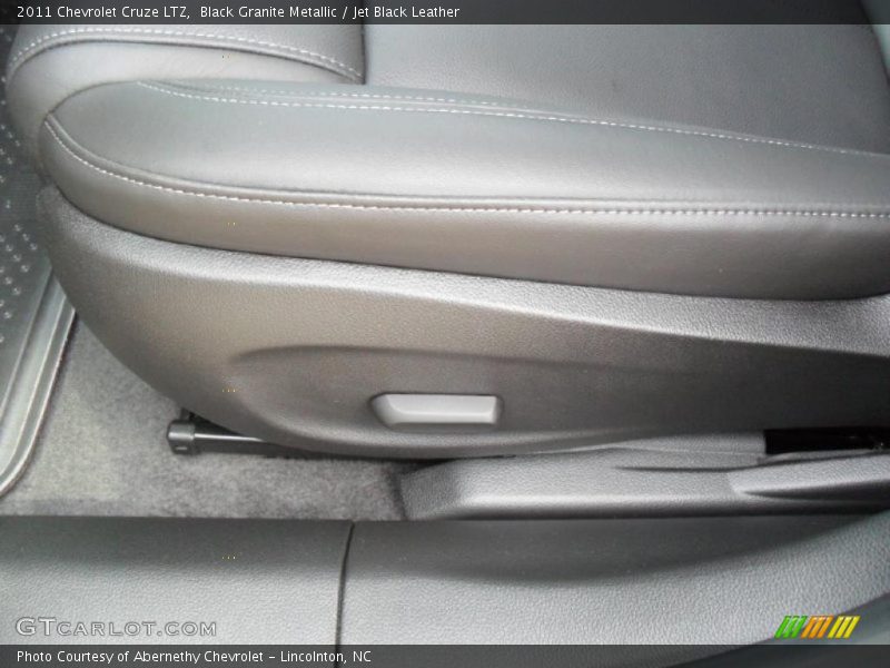  2011 Cruze LTZ Jet Black Leather Interior