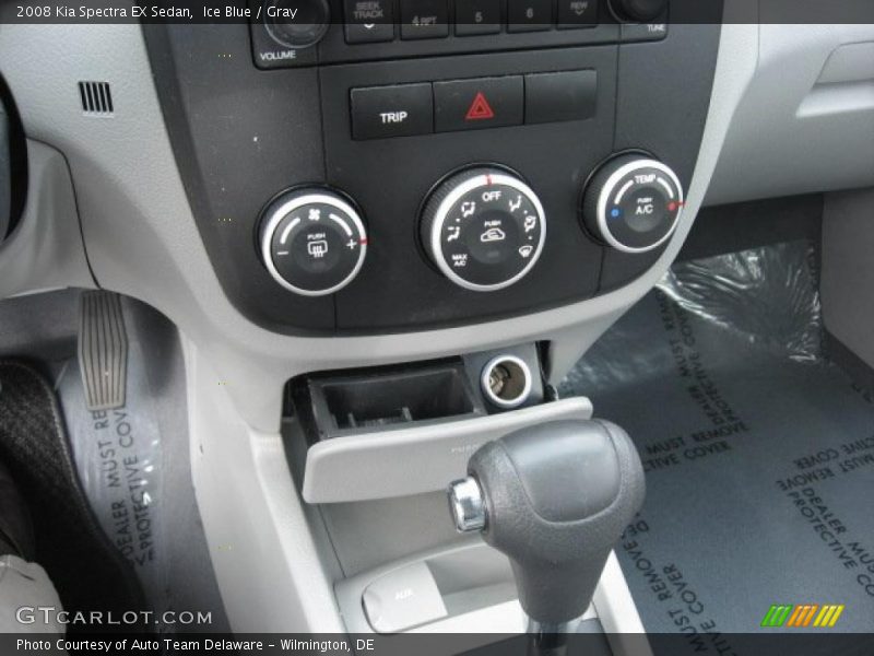 Ice Blue / Gray 2008 Kia Spectra EX Sedan