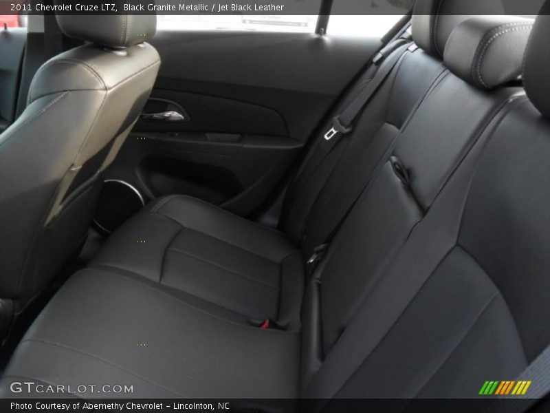  2011 Cruze LTZ Jet Black Leather Interior