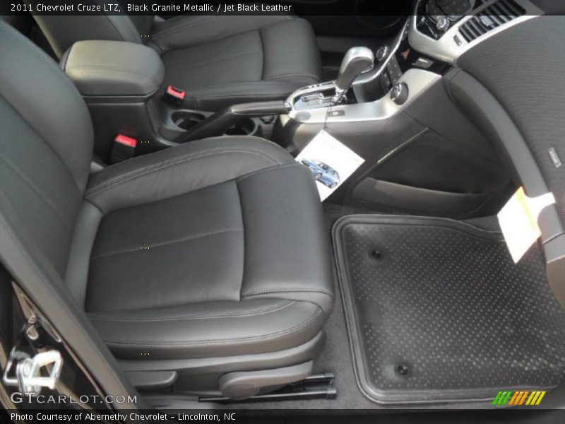  2011 Cruze LTZ Jet Black Leather Interior