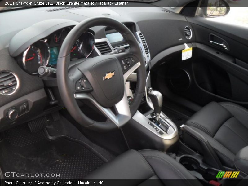 Jet Black Leather Interior - 2011 Cruze LTZ 