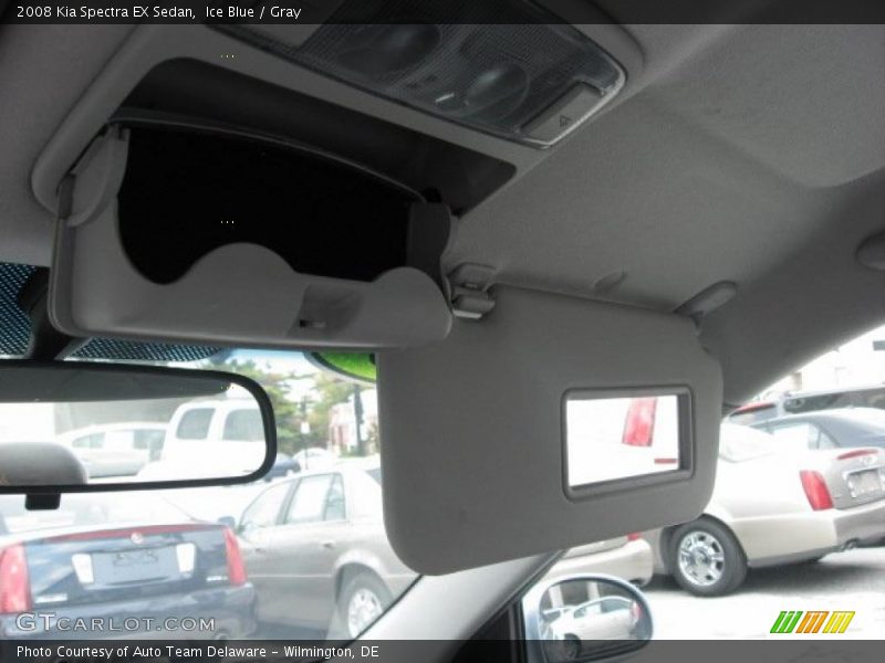 Ice Blue / Gray 2008 Kia Spectra EX Sedan