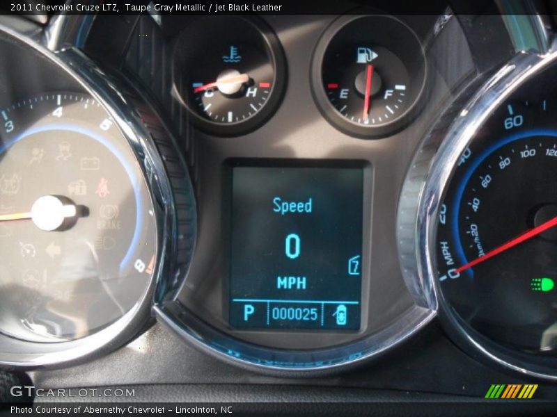 Taupe Gray Metallic / Jet Black Leather 2011 Chevrolet Cruze LTZ