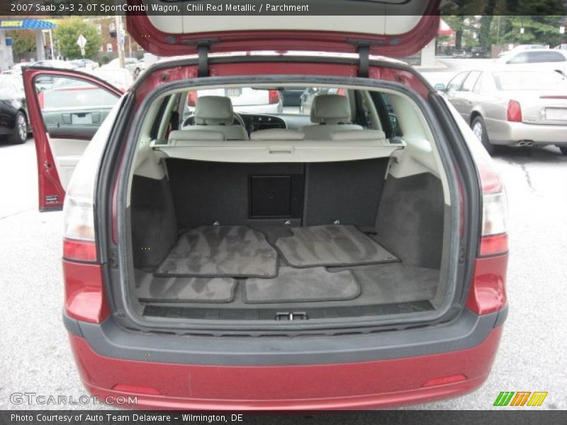  2007 9-3 2.0T SportCombi Wagon Trunk