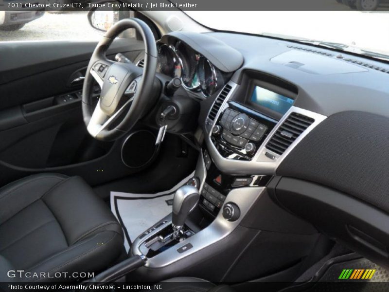 Taupe Gray Metallic / Jet Black Leather 2011 Chevrolet Cruze LTZ