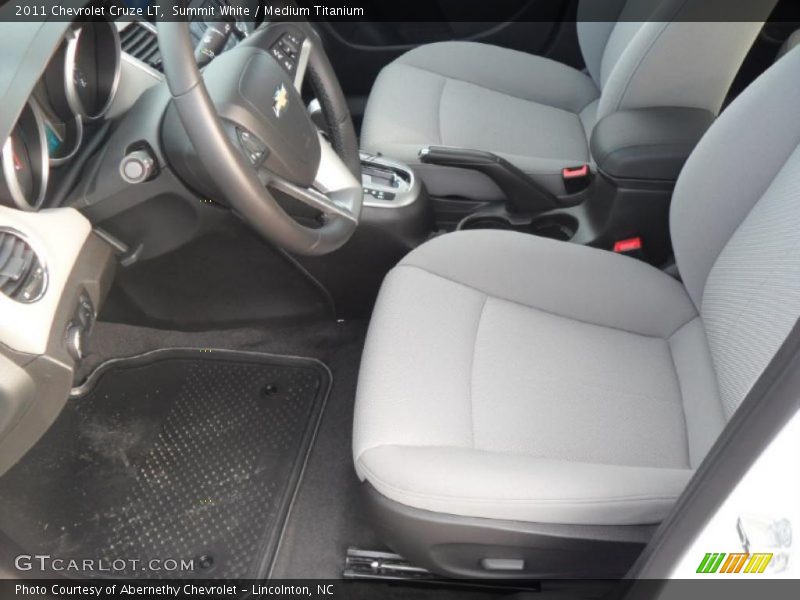  2011 Cruze LT Medium Titanium Interior