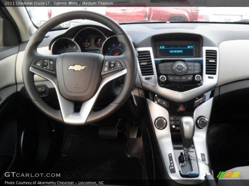 Dashboard of 2011 Cruze LT