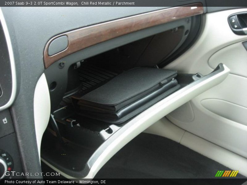 Chili Red Metallic / Parchment 2007 Saab 9-3 2.0T SportCombi Wagon