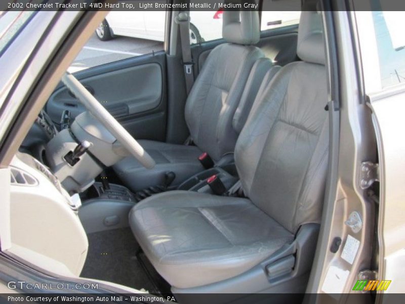 Light Bronzemist Metallic / Medium Gray 2002 Chevrolet Tracker LT 4WD Hard Top
